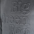 Donkergrijze hoodie met kap - Big Green Egg