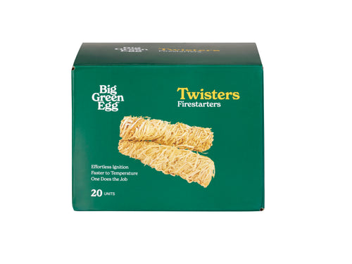 Wokkels van Big Green Egg - Twisters Firestarters