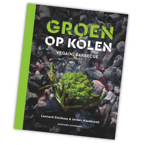 Groen op kolen, een vegatarisch barbecue boek