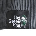 Donkergrijze hoodie met rits & kap - Big Green Egg